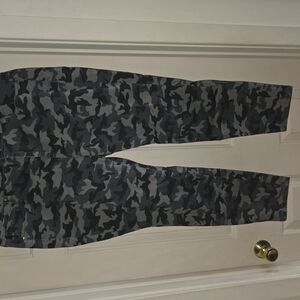 Camouflage Patterned Pants